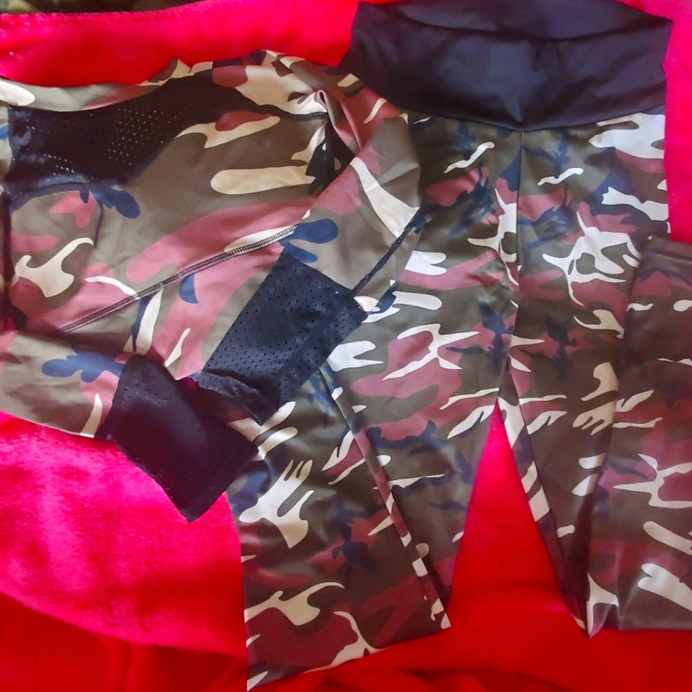 Leggings with matching top